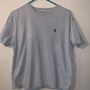 Gray Mens polo Ralph Lauren crew neck T shirt